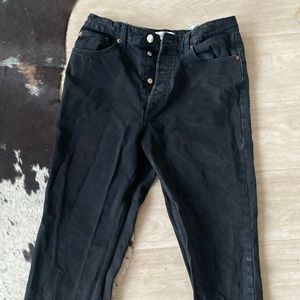 Zara straight jeans!